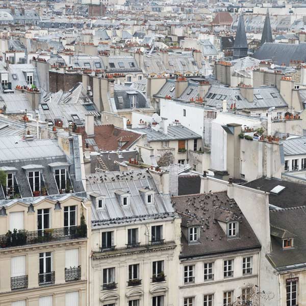 Les toîts de Paris